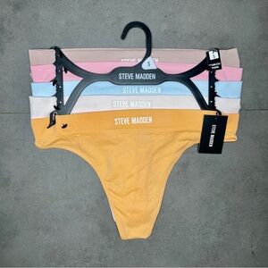 Steve Madden Seamless Thong -‎ Set of 5